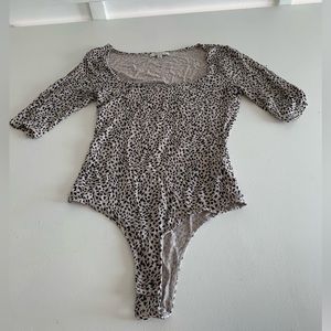 Leopard Print Bodysuit